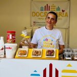 preparação artesanal de tripas doces de Aveiro Doce Maria